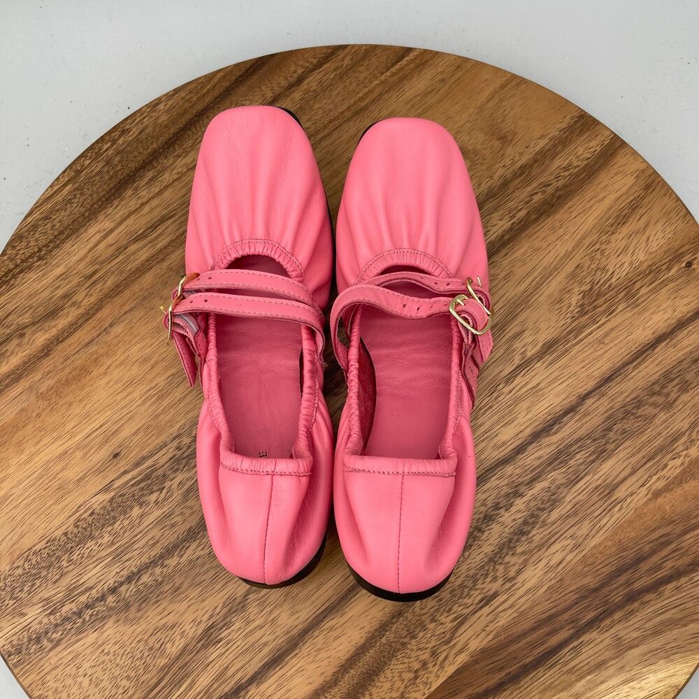 Free People Gemini Ballet Flats Womens Size 8 Pink Casual Comfort Slip On Shoes - Picture 5 of 9